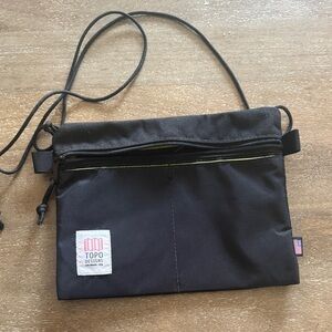 Topo Designs Black Sling Crossbody Bag